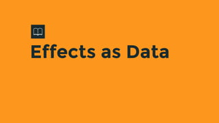 Effects as Data
 