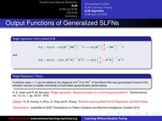 ELM: Extreme Learning Machine: Learning without iterative tuning | PDF