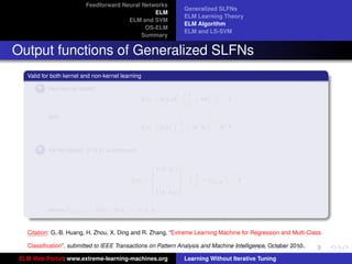 ELM: Extreme Learning Machine: Learning without iterative tuning | PDF
