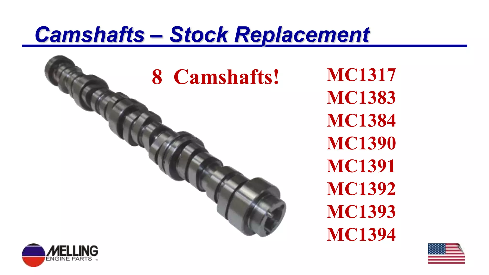 Melling Engine Parts GM LS Engine Products Presentation PPTX Auto