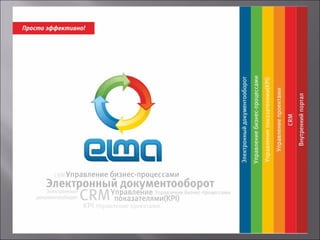 рекламный буклет Elma 3