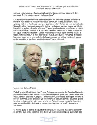 El maestro de las cárceles