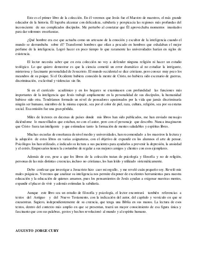 Maestro De Maestros Augusto Cury Pdf Maestro De Maestros Augusto Cury Pdf