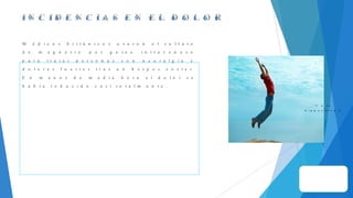 I N C I D E N C I A S E N E L D O L O R
M é d i c o s b r i t á n i c o s u s a r o n e l s u l f a t o
d e m a g n e s i o p o r g o t e o i n t r a v e n o s o
p a r a t r a t a r p e r s o n a s c o n n e u r a l g i a y
d o l o r e s f u e r t e s t r a s u n h e r p e s z o s t e r .
E n m e n o s d e m e d i a h o r a e l d o l o r s e
h a b í a r e d u c i d o c a s i t o t a l m e n t e .
I r a l a
d i a p o s i t i v a 2
 