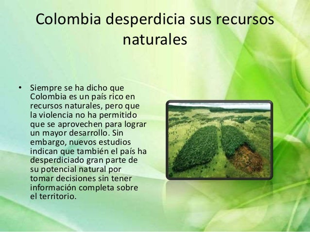 El Mal Uso De Los Recurso Naturales