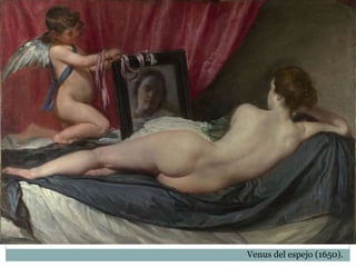 Venus del espejo (1650).
 