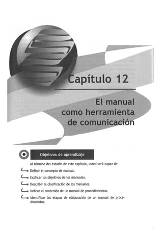 El manual como medio de comunicacion