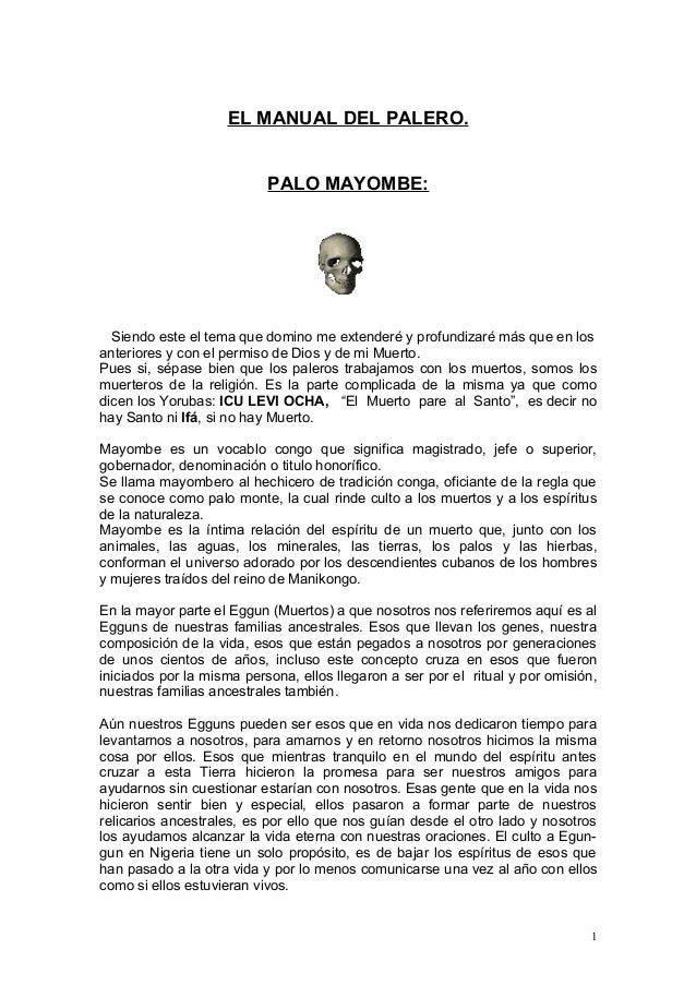 El manual del_palero