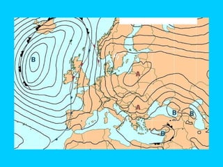 El mapa atmosférico