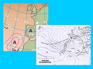El mapa atmosférico