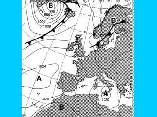 El mapa atmosférico