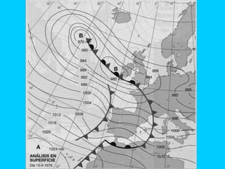 El mapa atmosférico