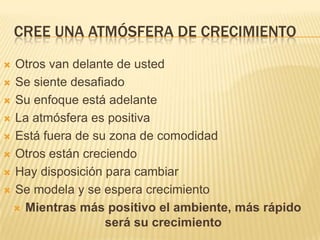 Las metas delinean su sentido de propósitoLas metas le dicen “¡siga!”Las metas le muestran qué hacerLas metas mantienen su enfoque en mejorar, no en la actividad.Las metas van marcando el camino al progreso. 