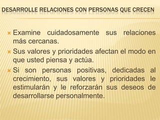 ¿cómo crear su mapa del camino?Sus sueños determinas sus metasSus metas trazan sus accionesSus acciones crean resultadosLos resultados le traen éxito