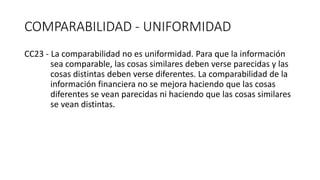 El Marco Conceptual de la Información Financiera | PPTX