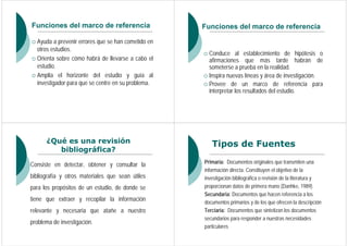 El marco referencial de la investigación | PDF