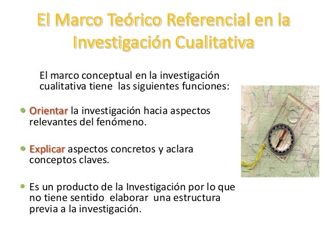 EL MARCO TEORICO REFERENCIAL
