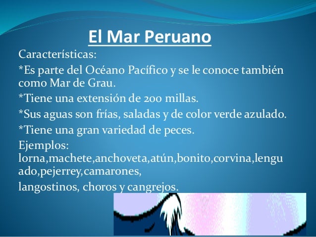 El mar peruano