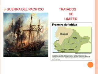  GUERRA DEL PACIFICO TRATADOS
DE
LIMITES