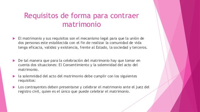 Capítulo segundo. El matrimonio.
