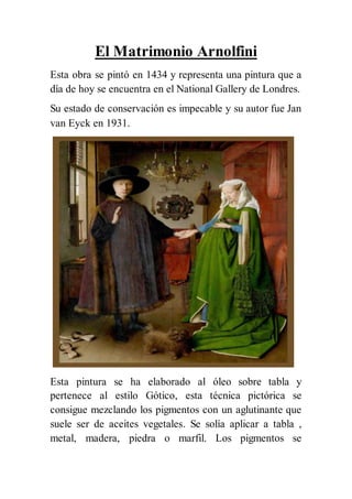El Matrimonio Arnolfini DOCX el-matrimonio-arnolfini-docx