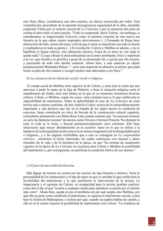 El matrimonio imposible de calisto y melibea | PDF