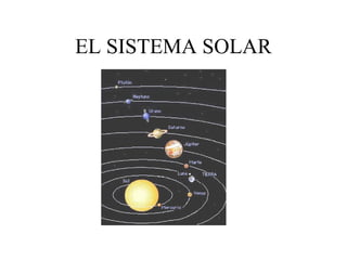 EL SISTEMA SOLAR
 