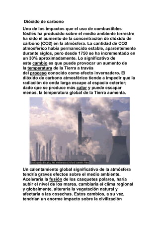 El medio ambiente
