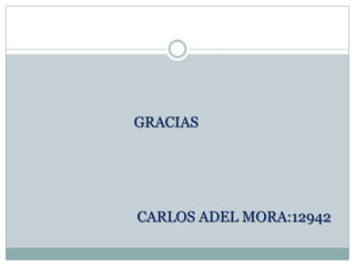 GRACIAS

CARLOS ADEL MORA:12942

 