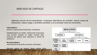 el mercado de capitales , la bolsa de valores.pptx