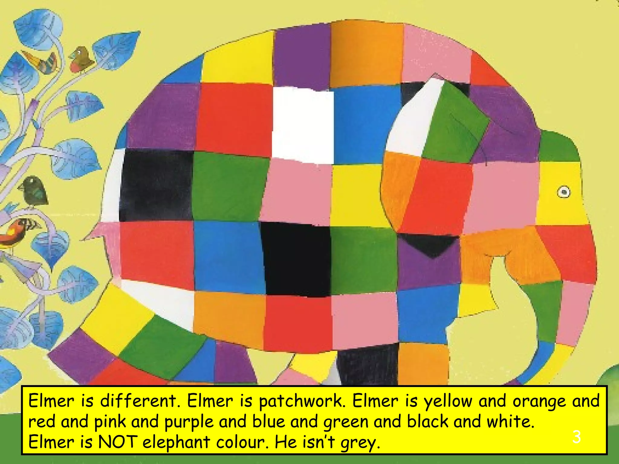 ELMER THE ELEPHANT PPT | PPT