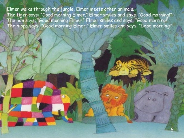 ELMER THE ELEPHANT PPT
