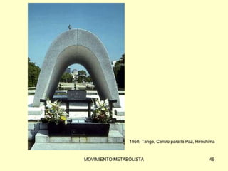 1950, Tange, Centro para la Paz, Hiroshima 