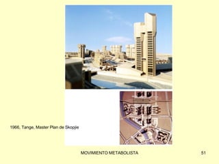 1966, Tange, Master Plan de Skopjie 