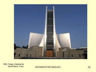 1955, Tange, Catedral de  Santa María, Tokio 