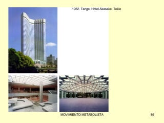 1982, Tange, Hotel Akasaka, Tokio 