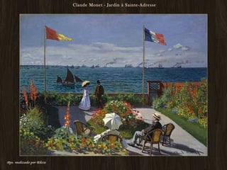 Claude Monet - Jardin à Sainte-Adresse