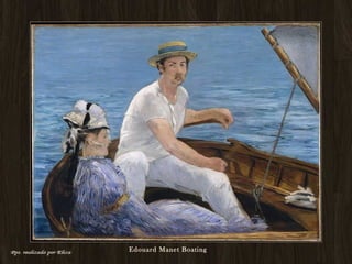 Edouard Manet Boating
