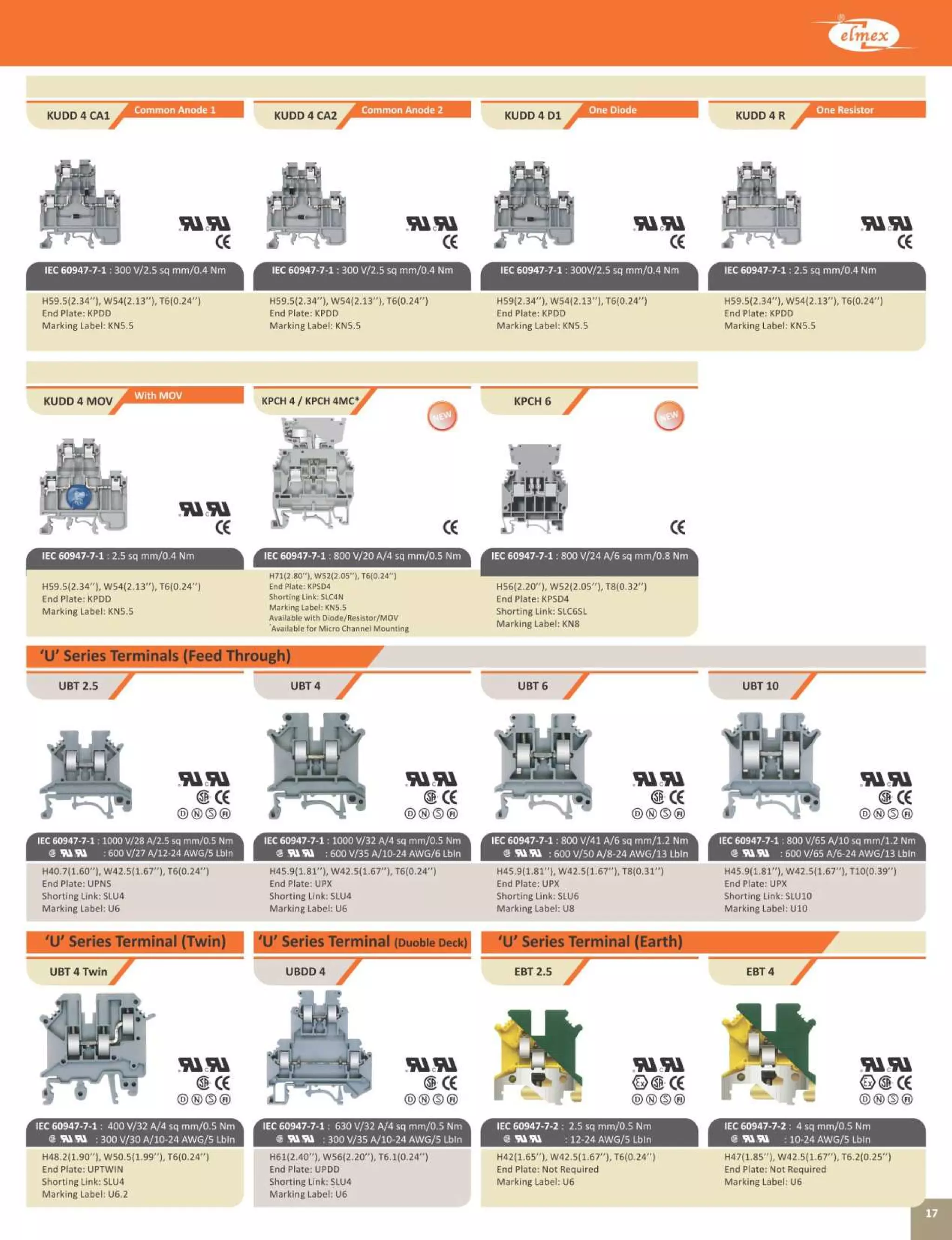 Rambert System Elmex Catlog