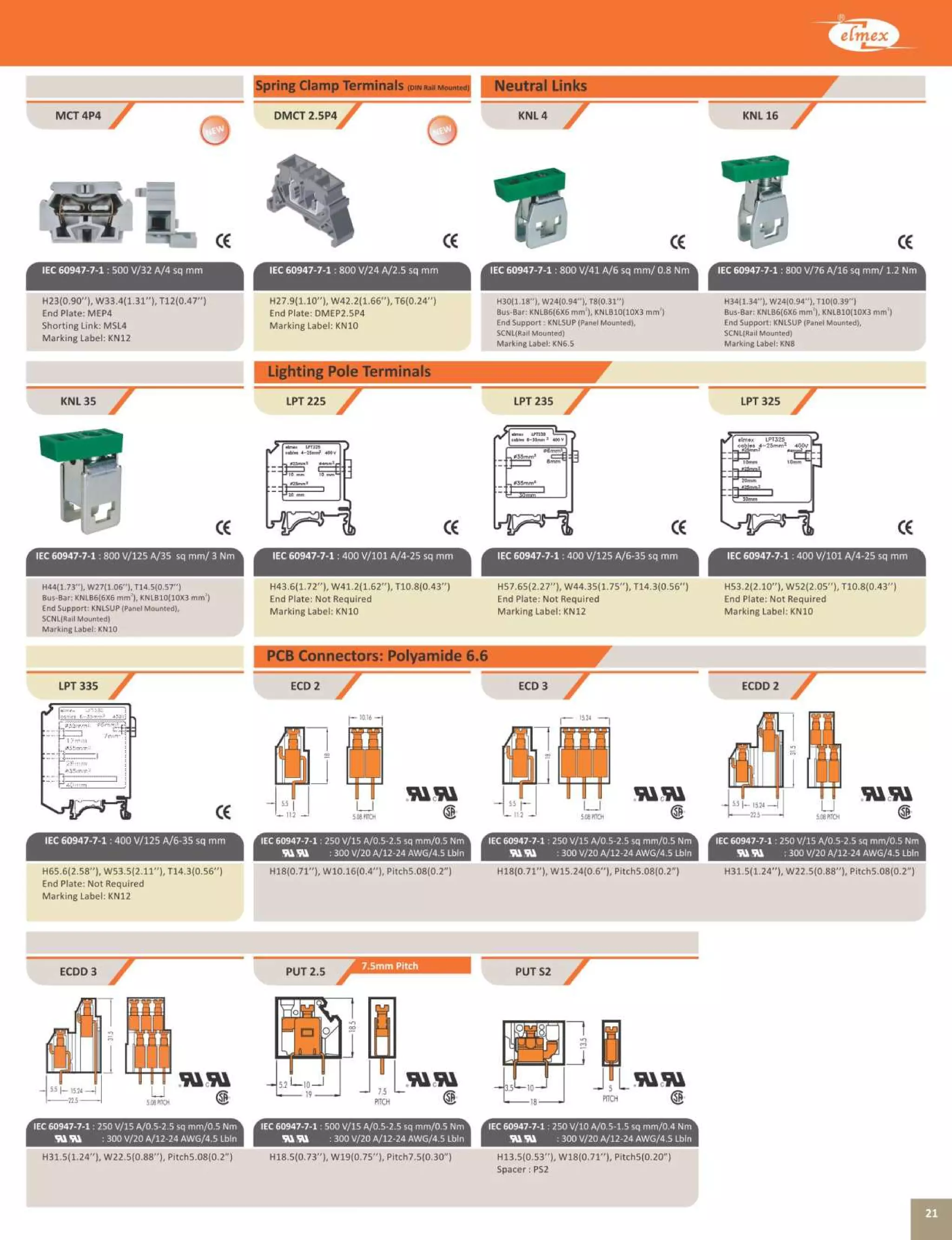 Rambert System Elmex Catlog
