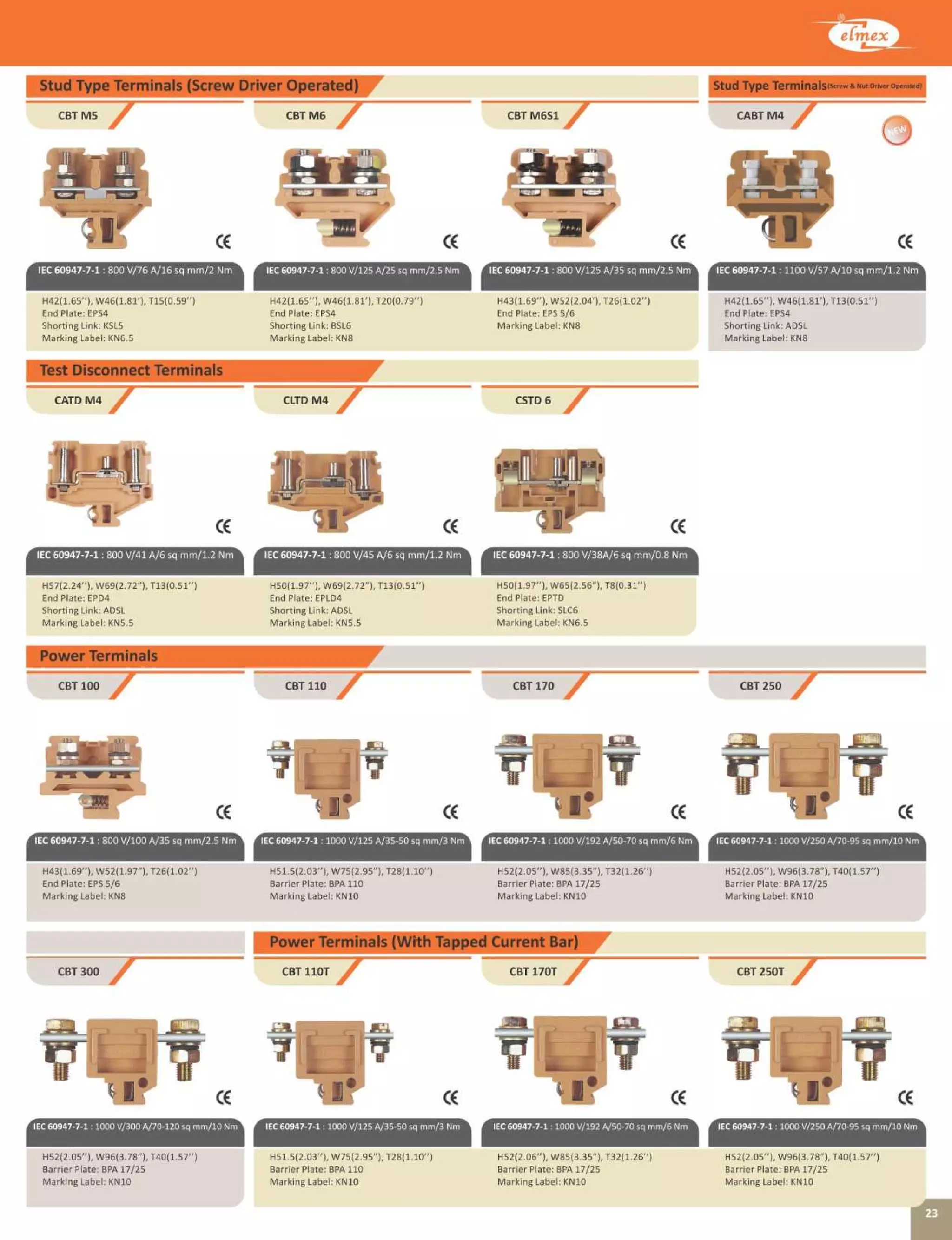 Rambert System Elmex Catlog