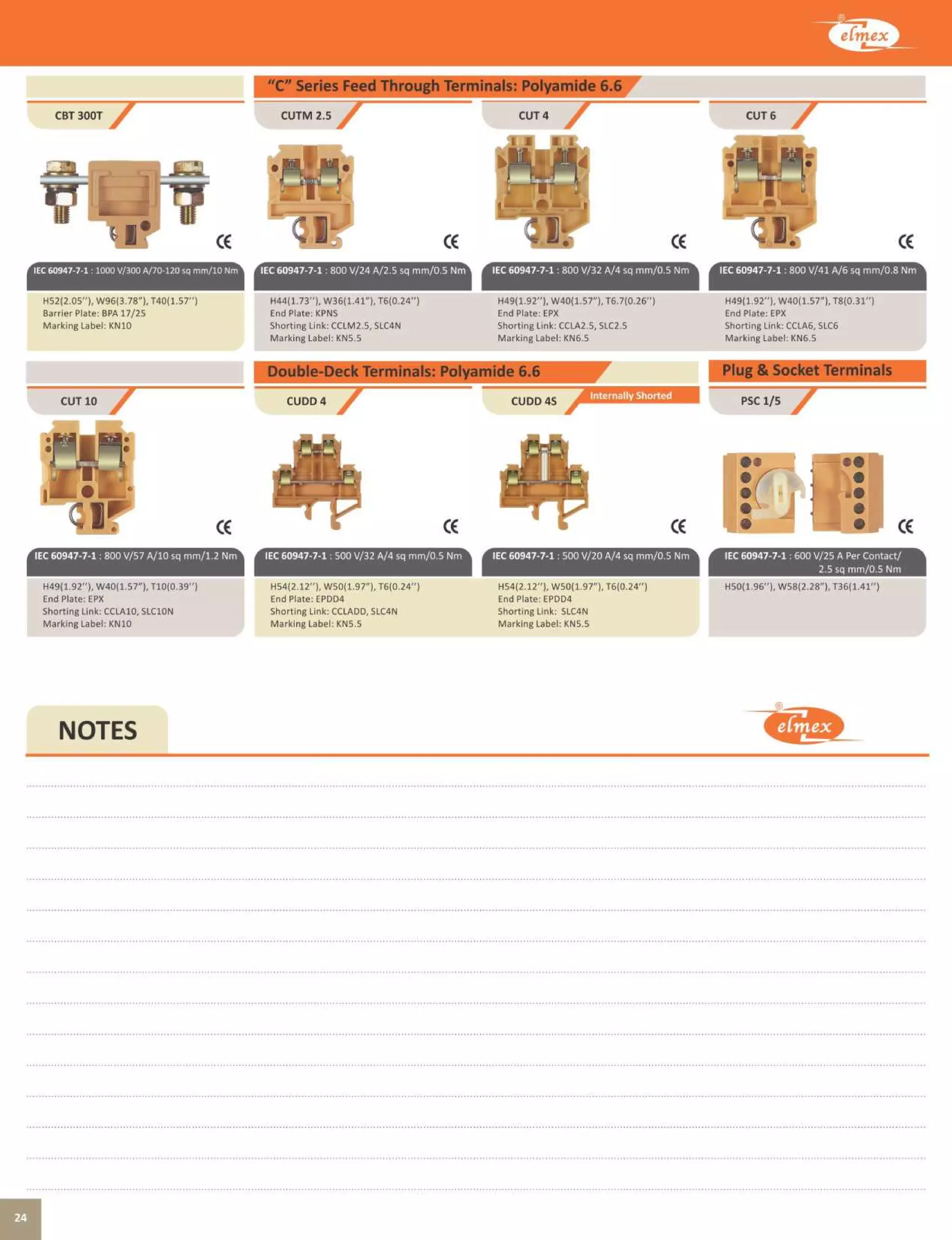 Rambert System Elmex Catlog