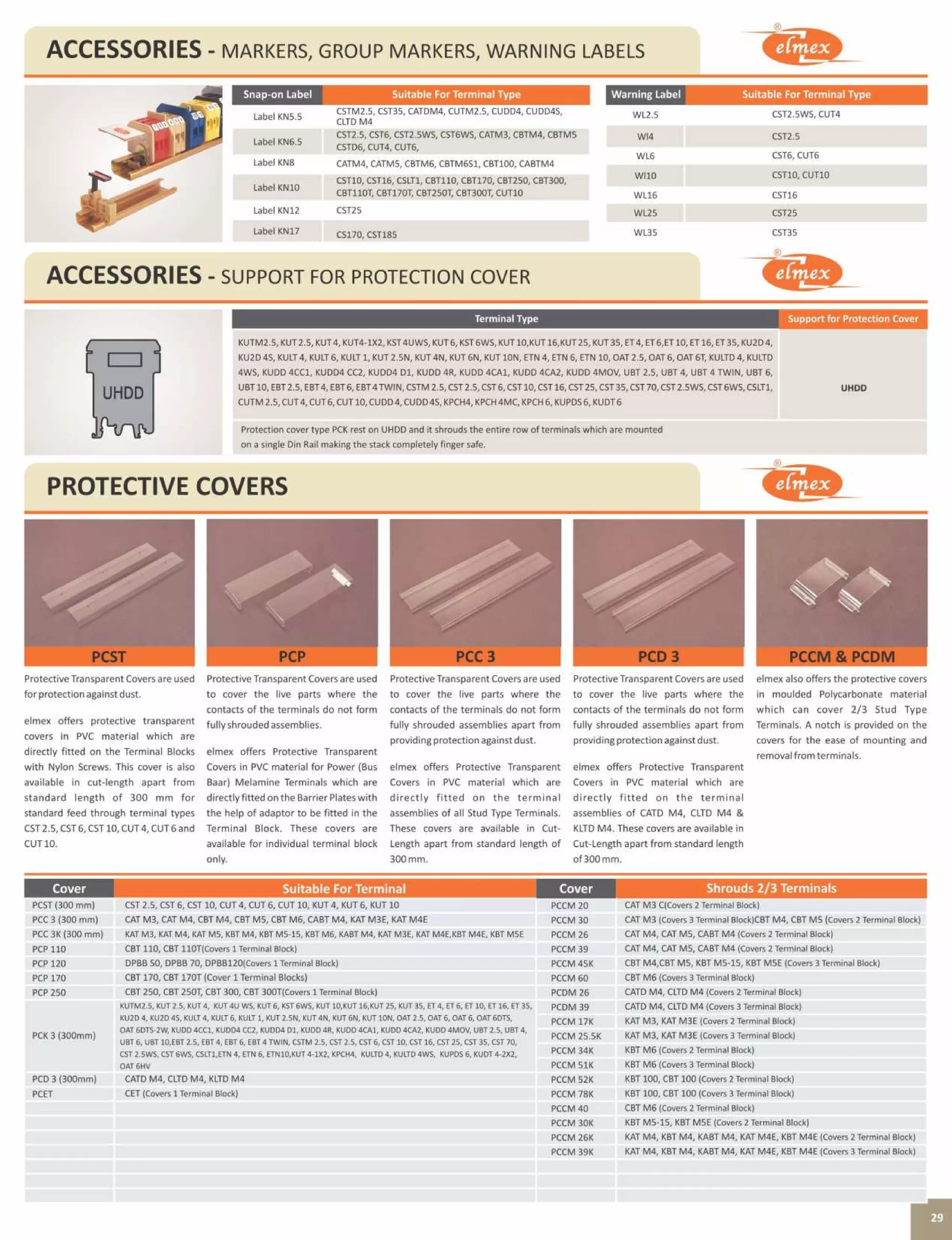 Rambert System Elmex Catlog