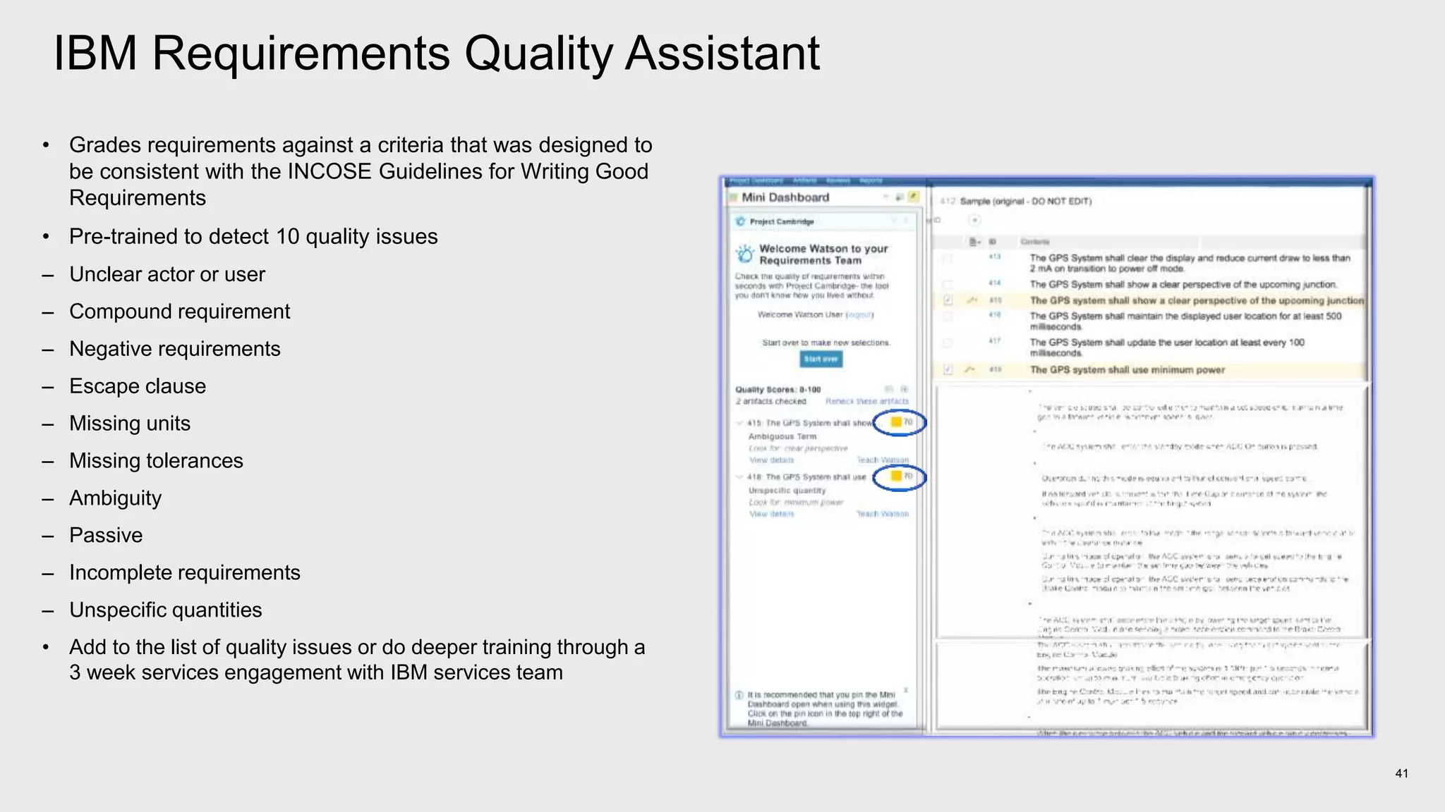 IBM Detailed ALM/ELM for Aerospace & Defence overview | PPTX