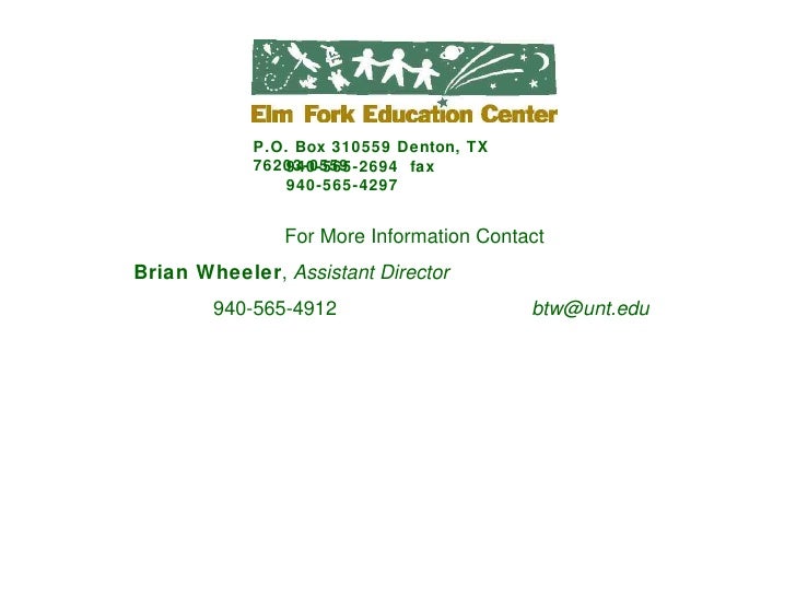 Elm Fork Education Center 2008