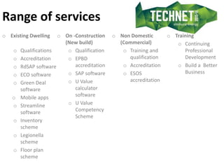 Rdsap Software Elmhurst TechNet Stirling 090915 | PPTX