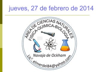 jueves, 27 de febrero de 2014

 