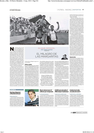 Kiosko y Más - El Diario Montañés - 8 may. 2014 - Page #61 http://lector.kioskoymas.com/epaper/services/OnlinePrintHandler.ashx?...
1 de 1 08/05/2014 11:12
 