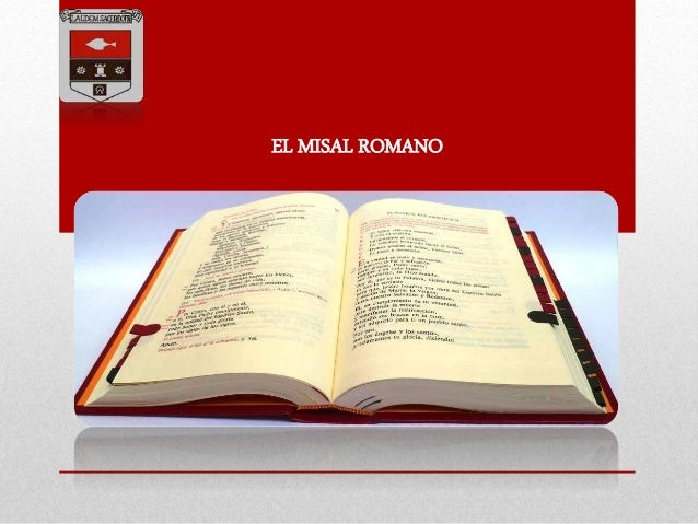 Para que sirve el misal
