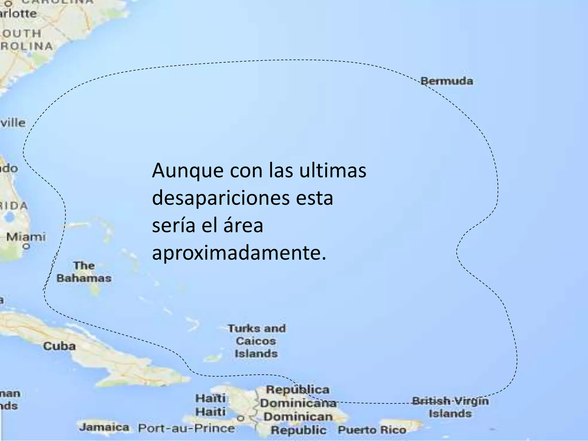El misterio del triangulo de las bermudas | PPTX